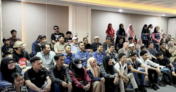 Dispar Makassar Hadiri Opening Makassar Biennale 2025