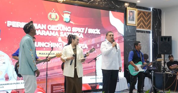Munafri Ikut Resmikan SPKT-SKCK & PAMAPTA, Pelayanan Terpadu di Polrestabes