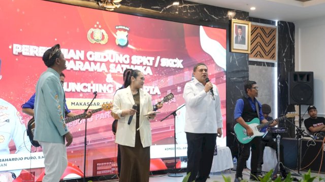 Munafri Ikut Resmikan SPKT-SKCK & PAMAPTA, Pelayanan Terpadu di Polrestabes