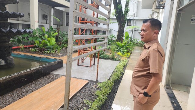 Kabag Umum Pantau Kondisi Balai Kota Makassar, Harap Pegawai dan Pengunjung Jaga Fasilitas