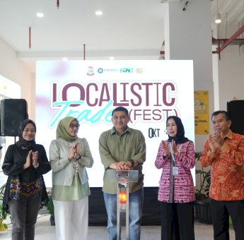 Dinas Perdagangan Makassar Dorong Perluasan Pasar UMKM Lewat Localistic Trade Fest 2025