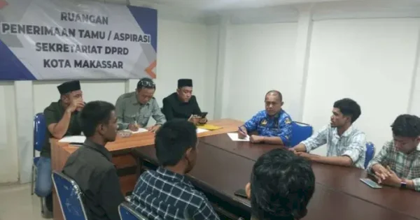 Dewan Makassar Terima Audiensi Mahasiswa Terkait Persoalan Pertanahan