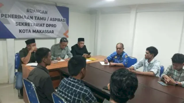 Dewan Makassar Terima Audiensi Mahasiswa Terkait Persoalan Pertanahan