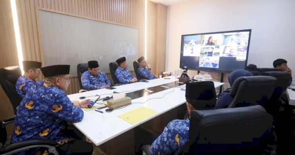 Wali Kota Makassar Ikuti Rakornas Mendagri Bahas Pengamanan Nataru dan Mitigasi Bencana