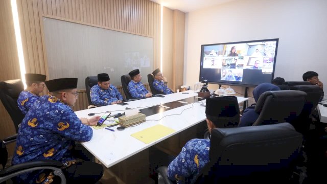 Wali Kota Makassar Ikuti Rakornas Mendagri Bahas Pengamanan Nataru dan Mitigasi Bencana