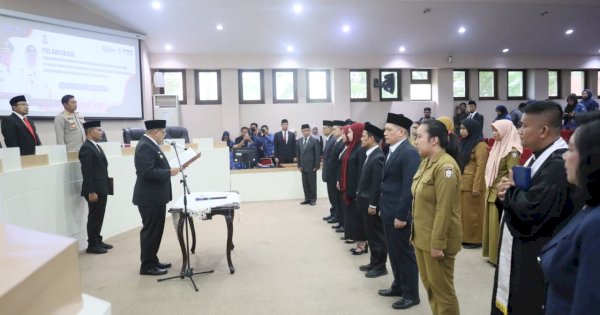 Pemkot Makassar Perkuat Tata Kelola, 14 Pejabat Inspektorat dan Perangkat Daerah Resmi Dilantik