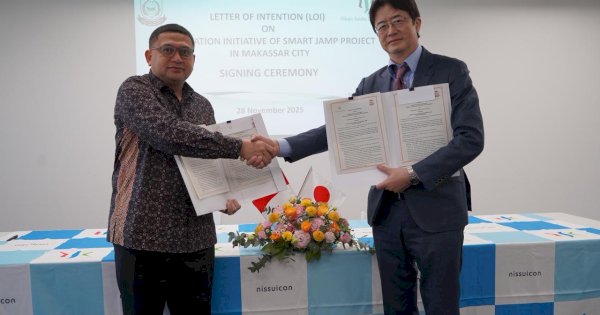 Pemkot Makassar Teken LoI dengan Nihon SUIDO, Segera Implementasikan Sistem Banjir Real-Time