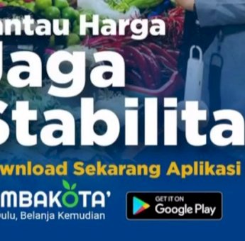 Dinas Perdagangan Makassar Ajak Masyarakat Pantau Harga Pangan Lewat Aplikasi Sembakota