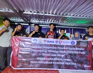 Lebih Hemat, Peternak Ayam Boiler di Maros Kini Pakai Teknologi Hybrid PLTS-PLN