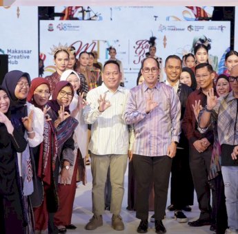 Resmi Dibuka Makassar Trend Fashion, Wadah Kembangkan Ekonomi Kreatif