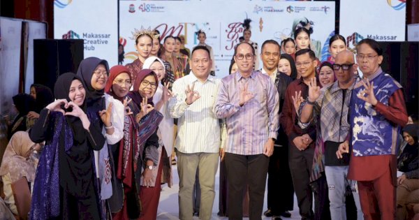 Resmi Dibuka Makassar Trend Fashion, Wadah Kembangkan Ekonomi Kreatif