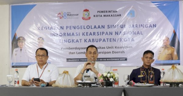 Dinas Kearsipan Makassar Gelar Pemberdayaan, Komitmen Tingkatkan Kualitas SDM
