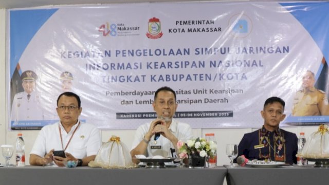 Dinas Kearsipan Makassar Gelar Pemberdayaan, Komitmen Tingkatkan Kualitas SDM