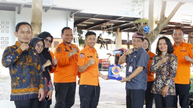 BPBD Makassar Terima Kunjungan BPBD Kaltara, Bahas Penguatan Sistem Penanggulangan Bencana