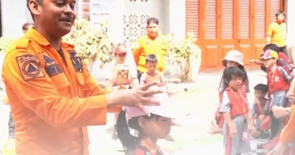 Sekolah Kristen Pelita Kasih Kunjungi BPBD Makassar, Siswa Diedukasi Soal Kesiapsiagaan Bencana