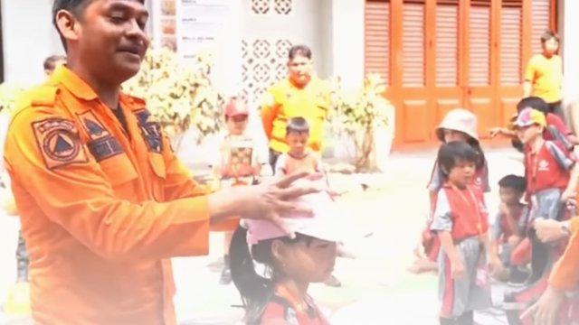 Sekolah Kristen Pelita Kasih Kunjungi BPBD Makassar, Siswa Diedukasi Soal Kesiapsiagaan Bencana