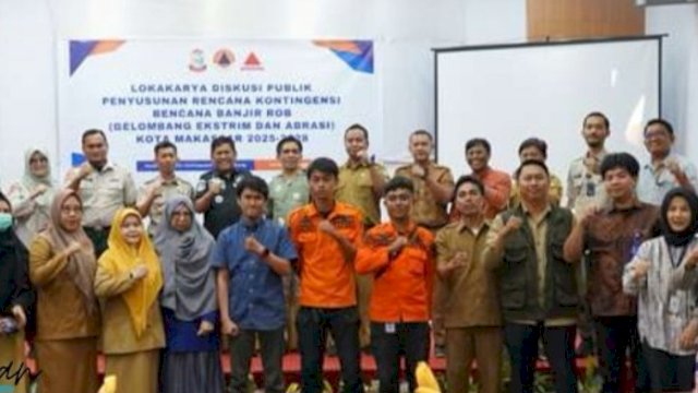 BPBD Makassar Matangkan Rencana Kontingensi Kekeringan 2025&ndash;2028 Lewat Diskusi Publik