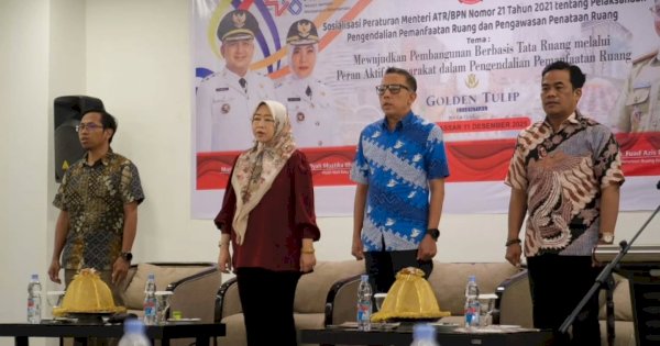 Distaru Makassar Sosialisasikan Permen ATR/BPN 21/2021, Penguatan Pengendalian Pemanfaatan Ruang