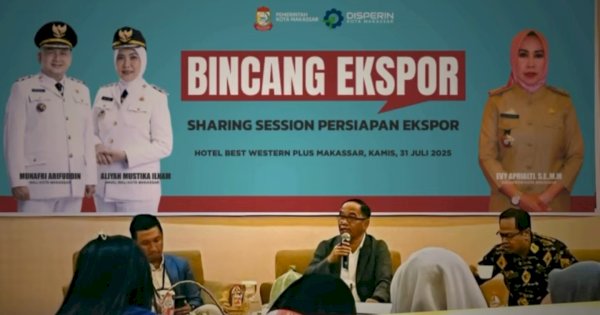 Dinas Perdagangan Gelar Bincang Ekspor Makassar 2025: Tingkatkan Kapasitas, Buka Pasar Dunia