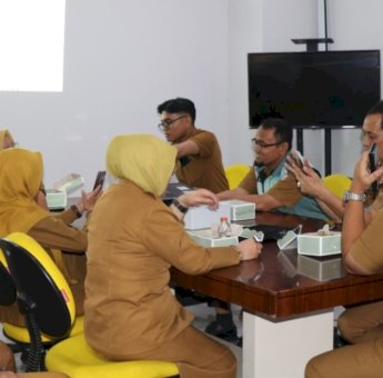 Dinas Kearsipan Makassar Bahas Program Kerja dan Evaluasi Kinerja Tahunan