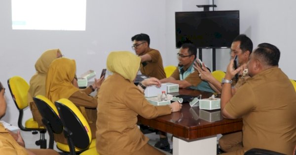 Dinas Kearsipan Makassar Bahas Program Kerja dan Evaluasi Kinerja Tahunan