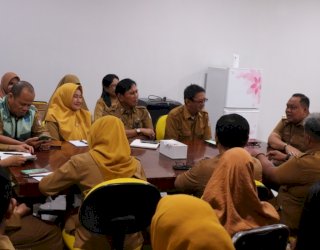 Rapat Internal, Kepala Dinas Kearsipan Fahyuddin Ingatkan ASN Tingkatkan Kedisiplinan