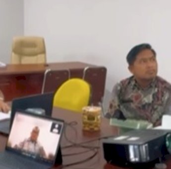 Dinas Kearsipan Makassar Ikuti Rapat Daring Persiapan Usulan SBSN ANRI 2027