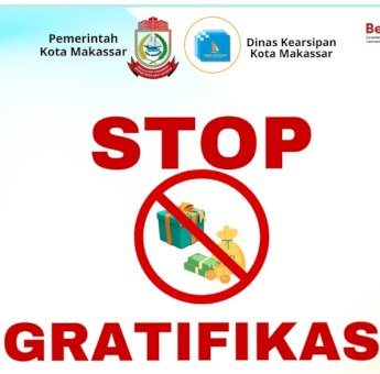 Dinas Kearsipan Makassar Tegaskan Komitmen Tolak Gratifikasi