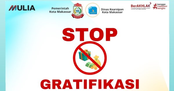 Dinas Kearsipan Makassar Tegaskan Komitmen Tolak Gratifikasi