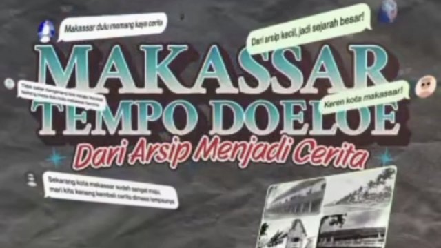 Dinas Kearsipan Kota Makassar Gelar Pameran Arsip &ldquo;Makassar Tempo Doeloe: Dari Arsip Menjadi Cerita&rdquo;