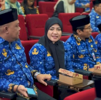 Zuhaelsi Zubit Hadiri Pengukuhan Korpri Garda Terdepan Pelayanan Publik