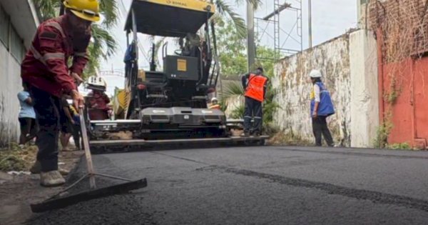 Dinas PU Makassar Lanjutkan Peningkatan Kualitas Infrastruktur Jalan