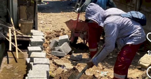 Kadis PU Makassar Arahkan Perbaikan Paving Blok di Jalan Bonto Ramba