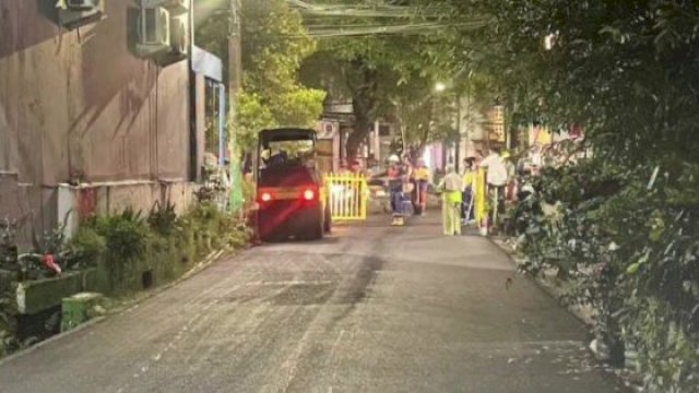 Jalan Permata Hijau Mulus Kembali Berkat Gerak Cepat Dinas PU Makassar