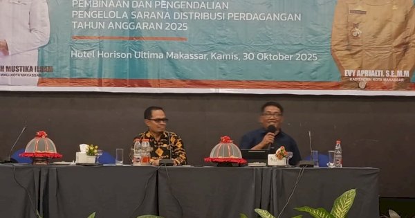Disdag Makassar Dorong Tata Kelola Pasar Lebih Modern dan Berdaya Saing Lewat Sosialisasi Pengelolaan Sarana Distribusi