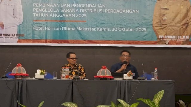 Disdag Makassar Dorong Tata Kelola Pasar Lebih Modern dan Berdaya Saing Lewat Sosialisasi Pengelolaan Sarana Distribusi