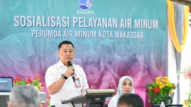 Plt Direktur Utama PDAM Makassar, Hamzah Ahmad
