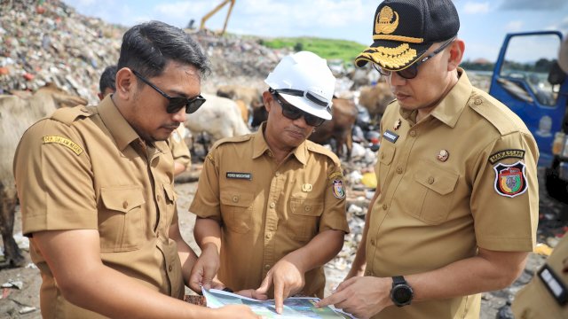 Sekda Zulkifly Nanda Cek Kondisi Terkini TPA Tamangapa