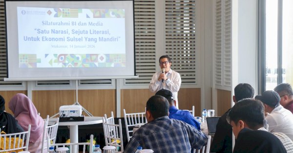 Literasi Ekonomi Masih Jadi Tantangan, BI Sulsel Libatkan Media Bangun Narasi Publik