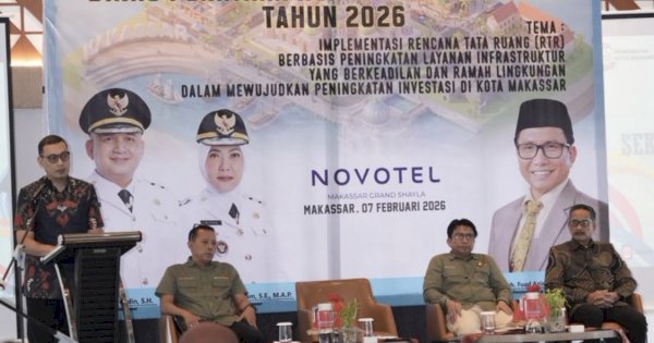 Dinas Penataan Ruang Makassar Gelar Forum Perangkat Daerah 2026, Bahas Renja 2027