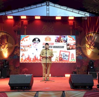 Buka Puasa di Festival Cap Go Meh, Munafri Tekankan Makassar Kota Toleran dan Harmonis