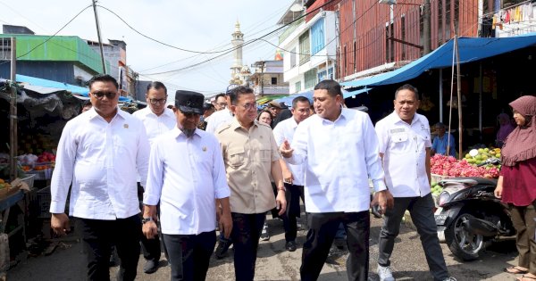 Jelang Idulfitri, Wali Kota Makassar dan Mendag Sidak Harga Komunitas di Pasar Terong