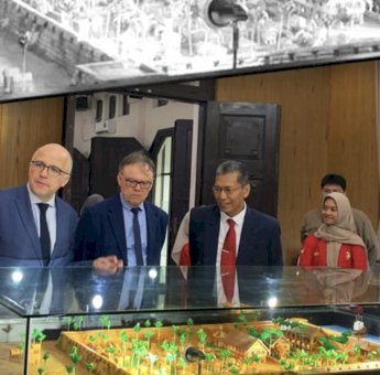 Diplomat Prancis Kunjungi Museum Kota Makassar, Disbud Perkuat Promosi Budaya