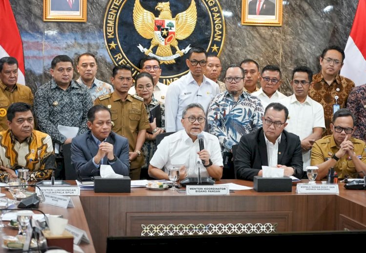 Wali Kota Makassar Hadiri Rakortas Percepatan PSEL Bersama Menko Pangan