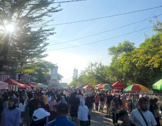 CFD Boulevard Makassar Dipadati Warga, Lebih dari 800 UMKM Dongkrak Ekonomi Rakyat
