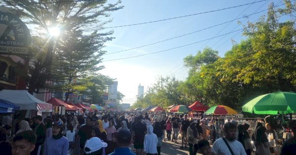 CFD Boulevard Makassar Dipadati Warga, Lebih dari 800 UMKM Dongkrak Ekonomi Rakyat