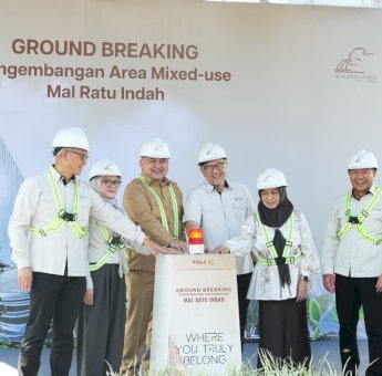 Groundbreaking Mixed-Use Mal Ratu Indah, Munafri: Dorong Pertumbuhan Ekonomi Makassar