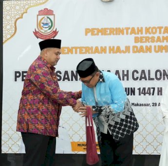 Munafri Lepas 331 JCH Makassar, Ingatkan Jaga Niat dan Kesehatan