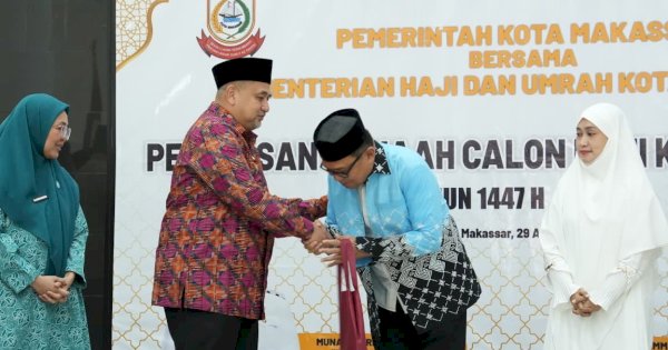 Munafri Lepas 331 JCH Makassar, Ingatkan Jaga Niat dan Kesehatan