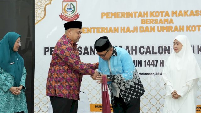 Munafri Lepas 331 JCH Makassar, Ingatkan Jaga Niat dan Kesehatan